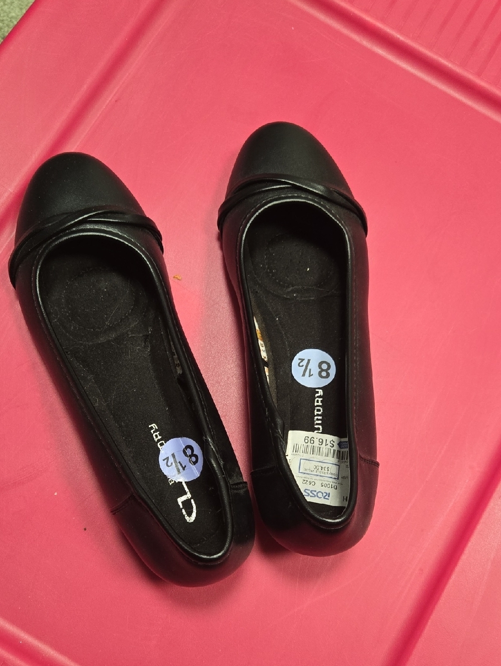 Chinese Laundry Black Slip-On Ballet Flats